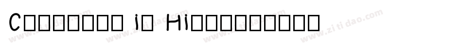 Complete in Him_0字体转换